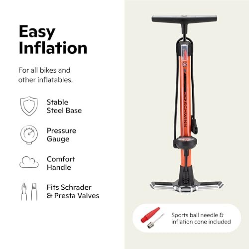 Bontrager Dual Charger Floor Pump